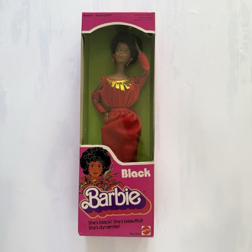 Barbie 1979 schwarz nrfb - barbie,